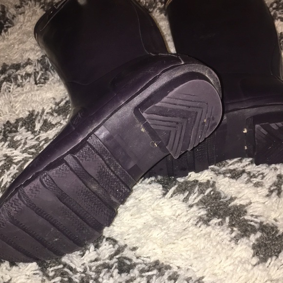 Hunter Aubergine rain boots - Picture 4 of 5